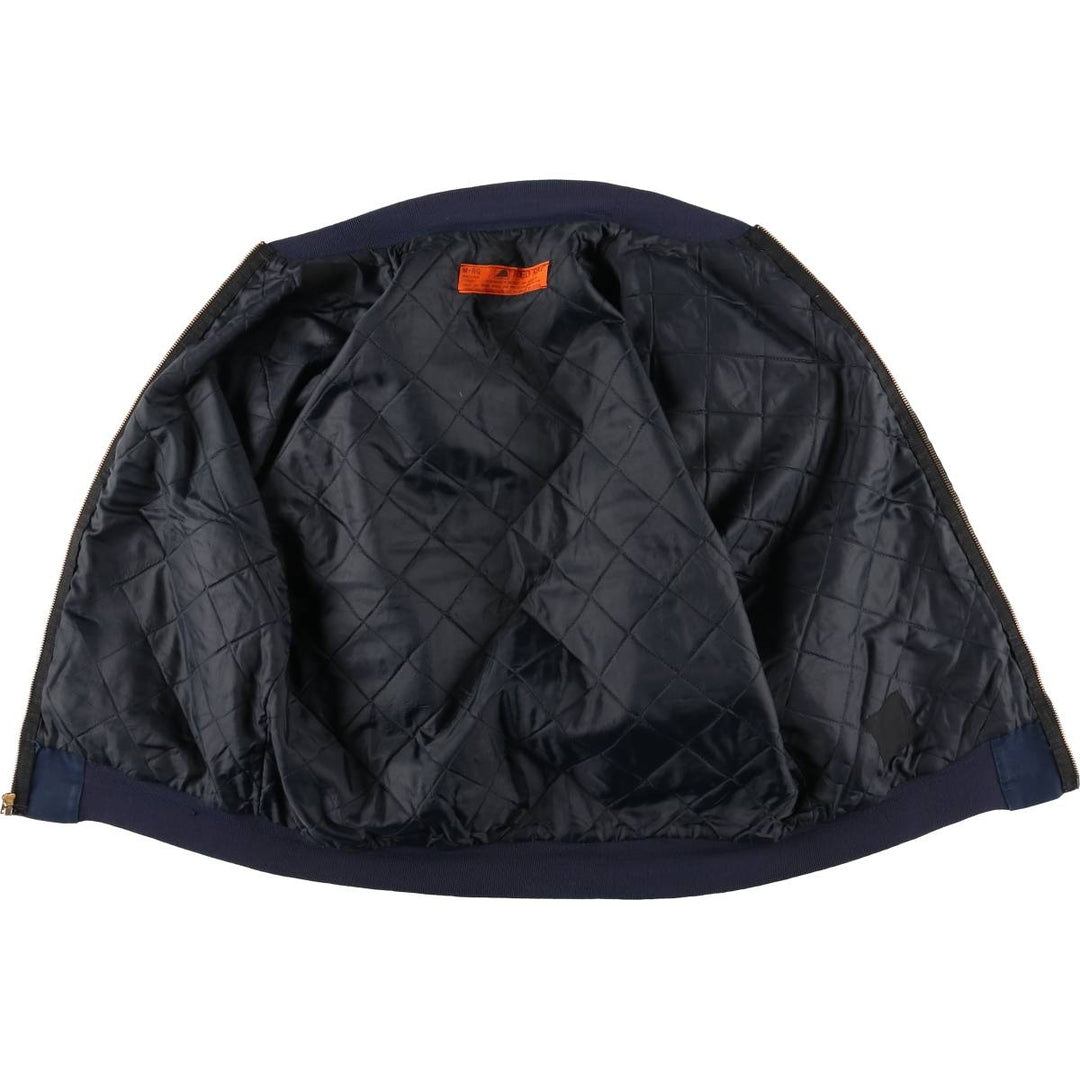 Vintage 1990'S Red Kap work jacket, size M, men's polyester navy blue type Vintage Second Hand