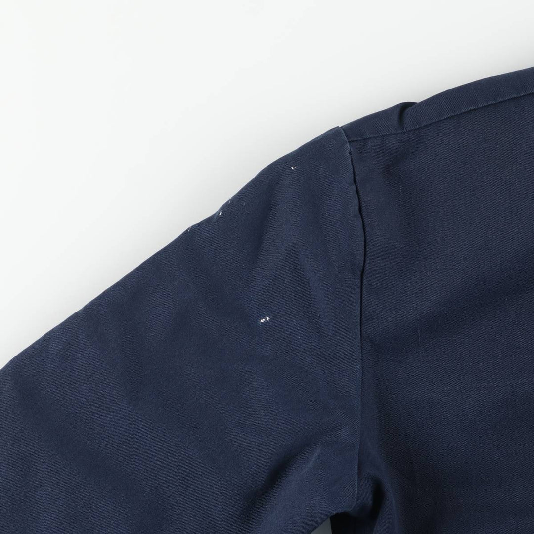 Vintage 1990'S Red Kap work jacket, size M, men's polyester navy blue type Vintage Second Hand