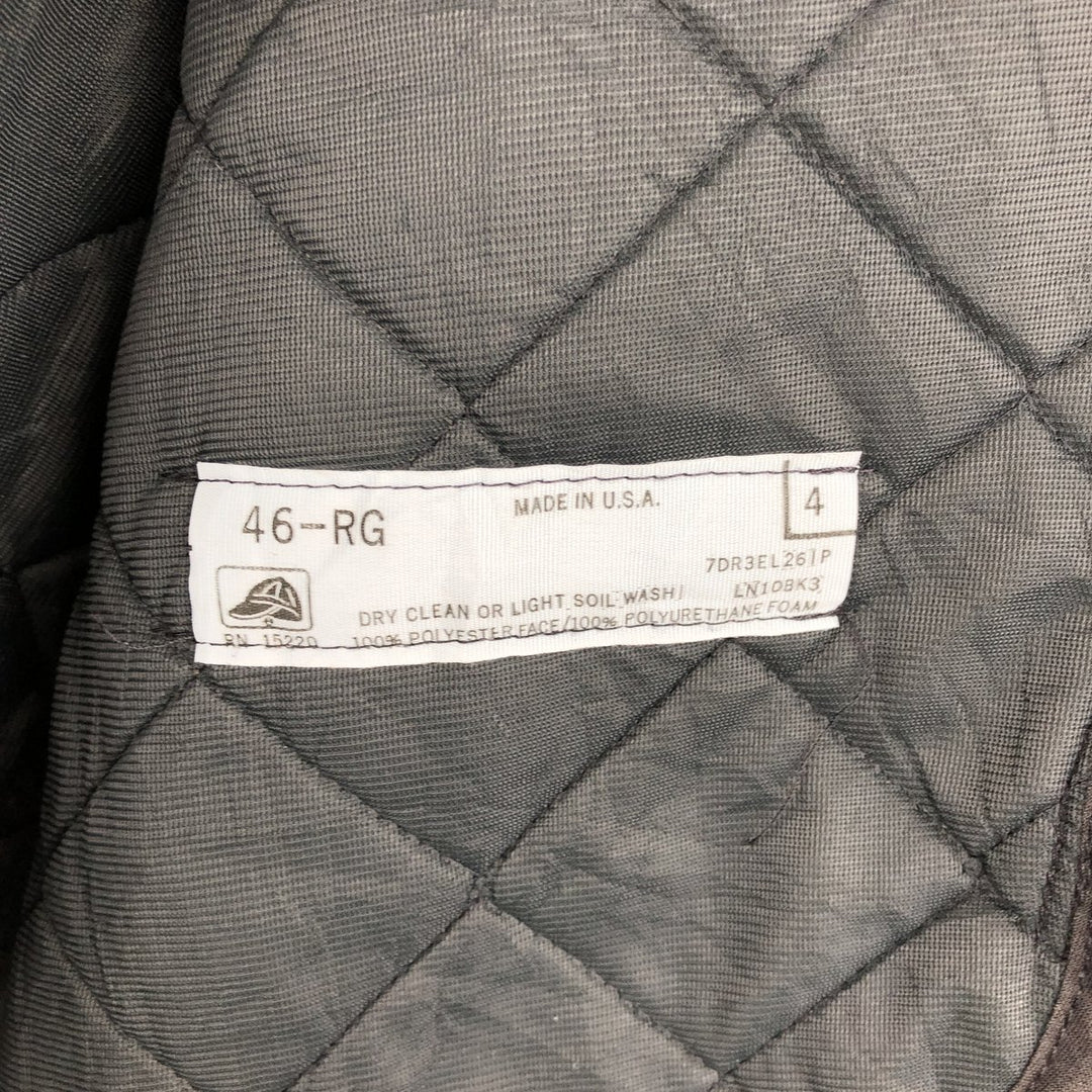 90'S Red Kap Work Jacket, Made in USA, Men's Size L, Vintage polyester gray type Vintage Second Hand