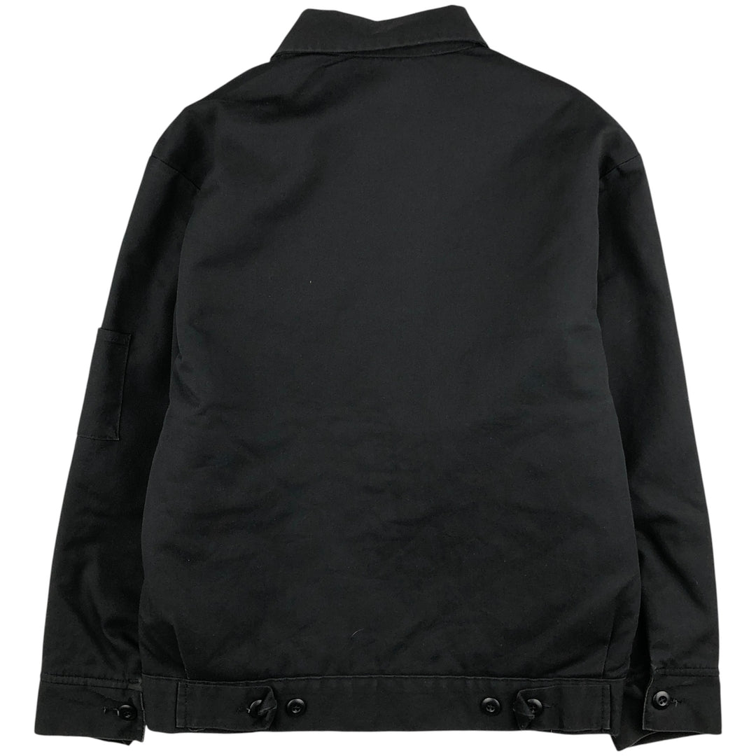 Dickies padded work jacket, men's size M Polyurethane black type Vintage Second Hand