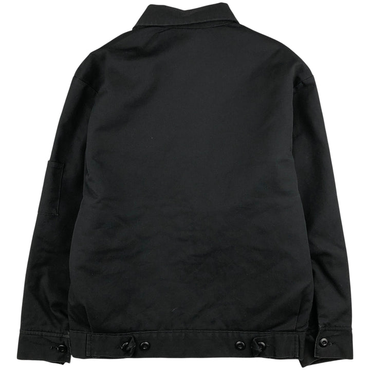 Dickies padded work jacket, men's size M Polyurethane black type Vintage Second Hand