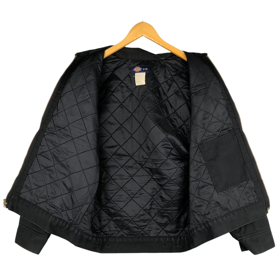 Dickies padded work jacket, men's size M Polyurethane black type Vintage Second Hand