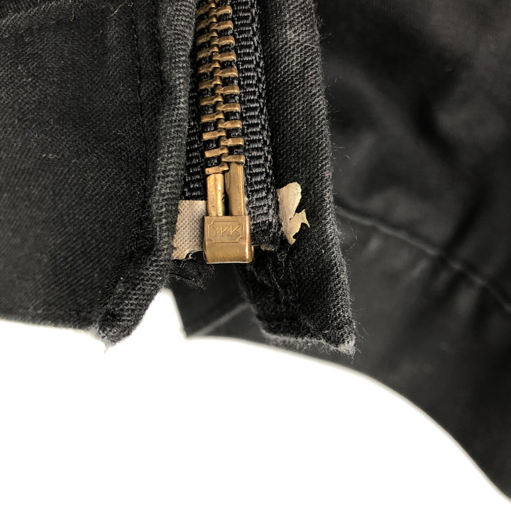 Dickies padded work jacket, men's size M Polyurethane black type Vintage Second Hand