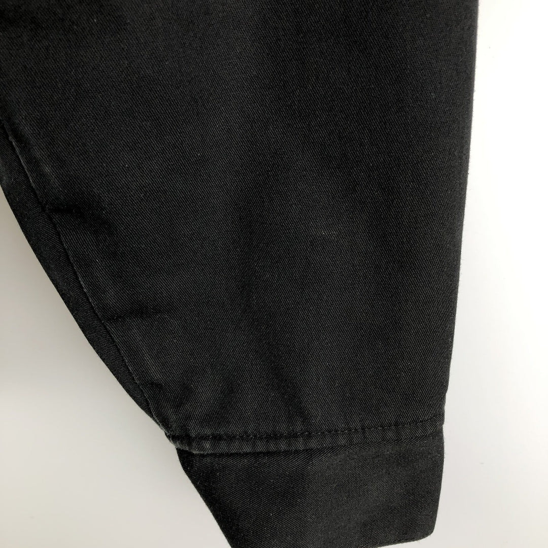 Dickies padded work jacket, men's size M Polyurethane black type Vintage Second Hand