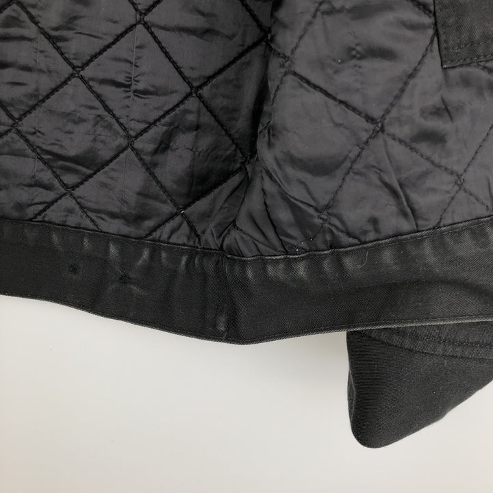 Dickies padded work jacket, men's size M Polyurethane black type Vintage Second Hand