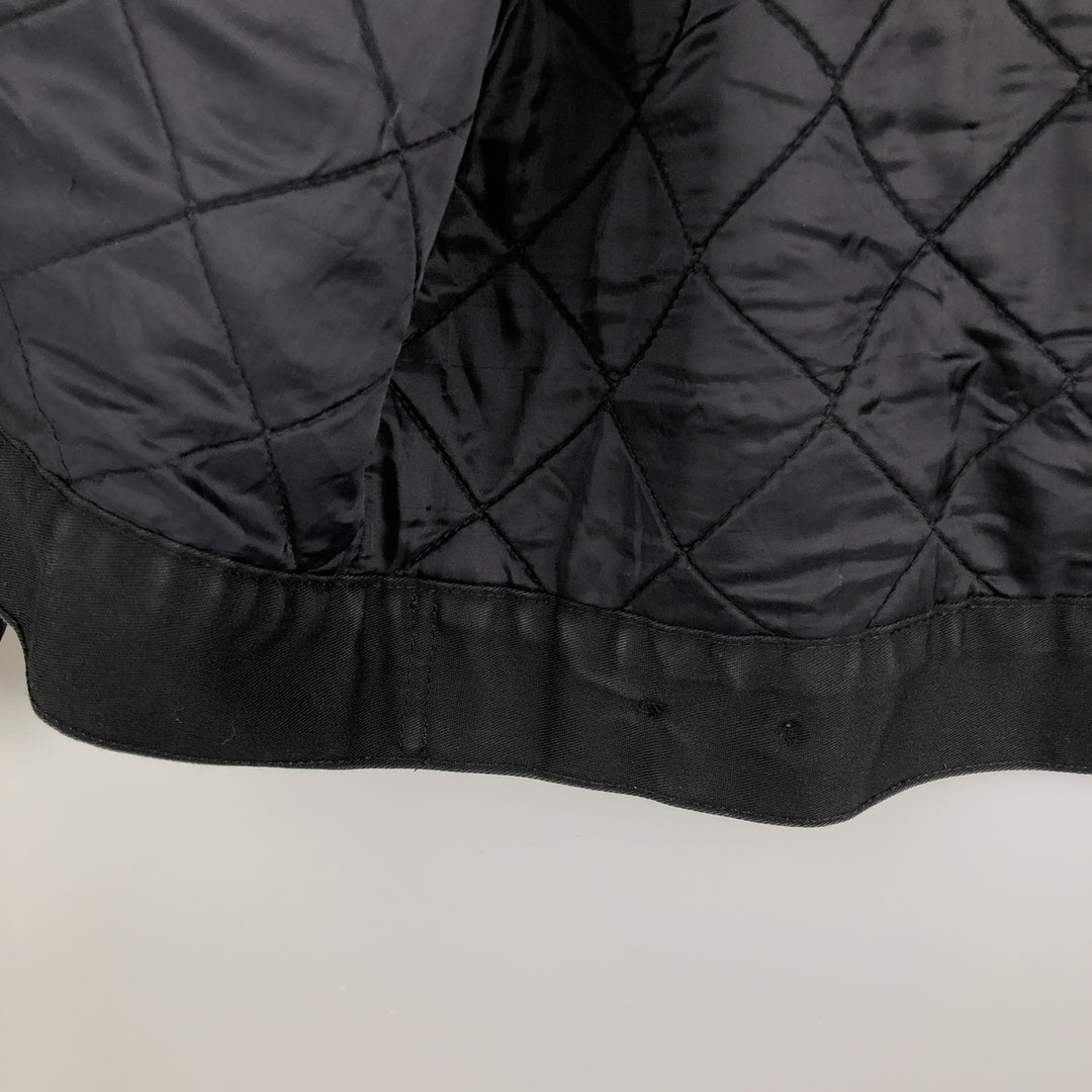 Dickies padded work jacket, men's size M Polyurethane black type Vintage Second Hand