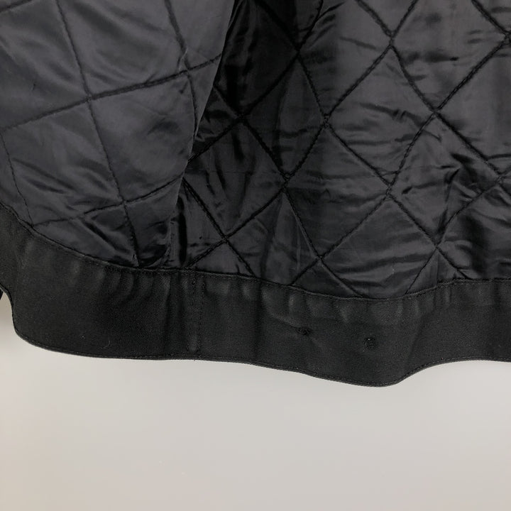 Dickies padded work jacket, men's size M Polyurethane black type Vintage Second Hand