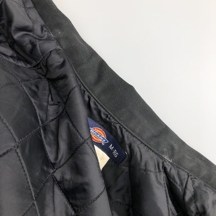 Dickies padded work jacket, men's size M Polyurethane black type Vintage Second Hand