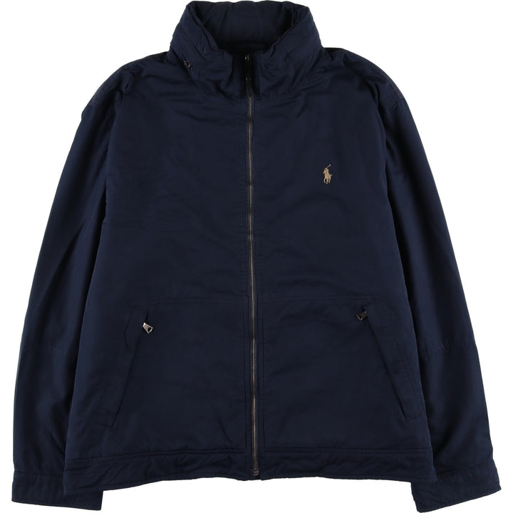 Ralph Lauren POLO by Ralph Lauren padded jacket puffer jacket men's XL size polyester navy blue type Vintage Second Hand