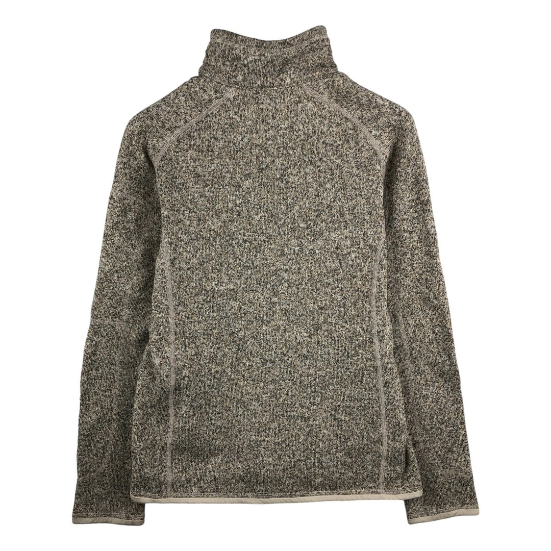 Patagonia Better Sweater Jacket 25542FA17 Fleece Jacket, Women's Size Medium polyester Beige type Vintage Second Hand
