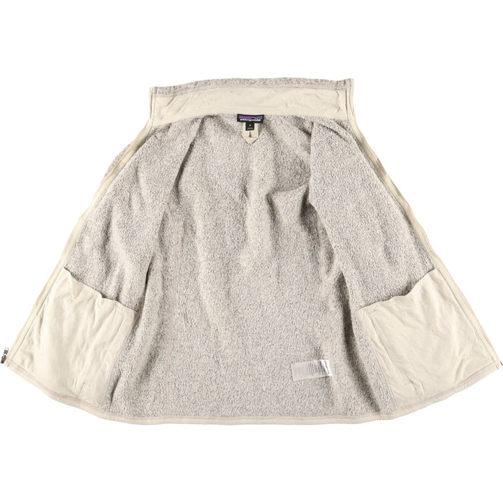 Patagonia Better Sweater Jacket 25542FA17 Fleece Jacket, Women's Size Medium polyester Beige type Vintage Second Hand