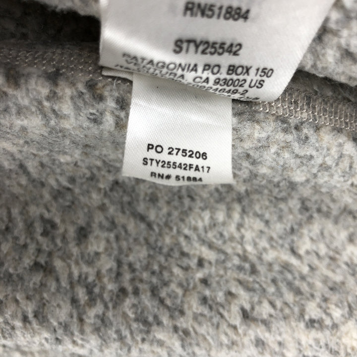 Patagonia Better Sweater Jacket 25542FA17 Fleece Jacket, Women's Size Medium polyester Beige type Vintage Second Hand