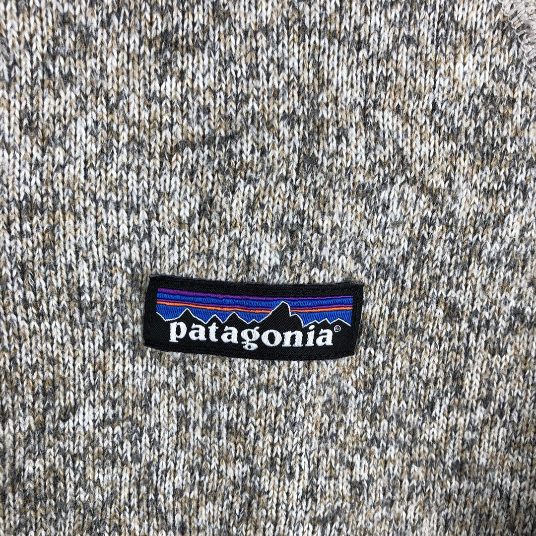 Patagonia Better Sweater Jacket 25542FA17 Fleece Jacket, Women's Size Medium polyester Beige type Vintage Second Hand