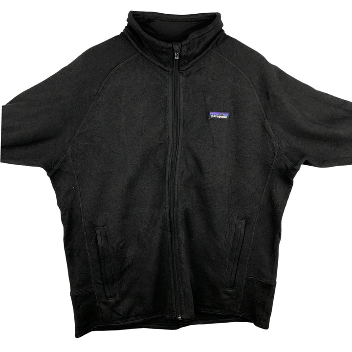 Patagonia Better Sweater Jacket 25526FA14 Fleece Jacket, Men's Size L polyester black type Vintage Second Hand