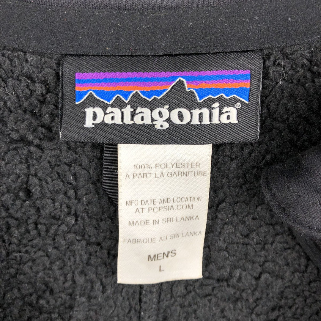 Patagonia Better Sweater Jacket 25526FA14 Fleece Jacket, Men's Size L polyester black type Vintage Second Hand