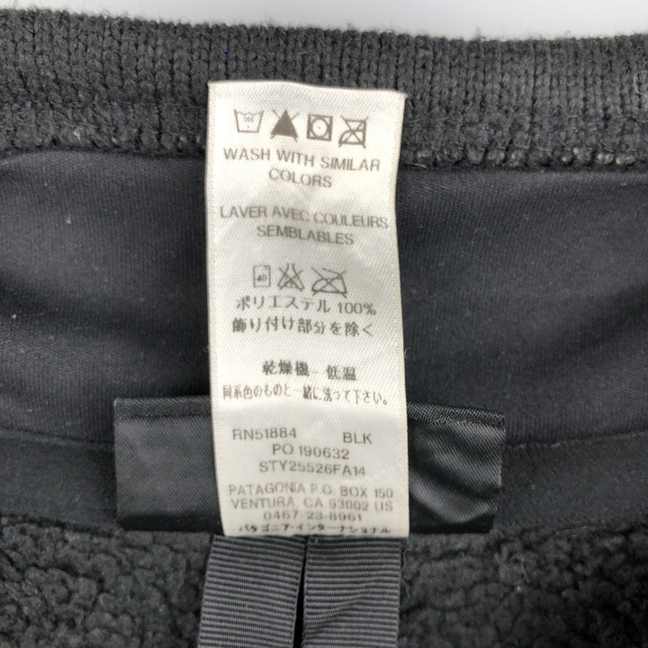Patagonia Better Sweater Jacket 25526FA14 Fleece Jacket, Men's Size L polyester black type Vintage Second Hand