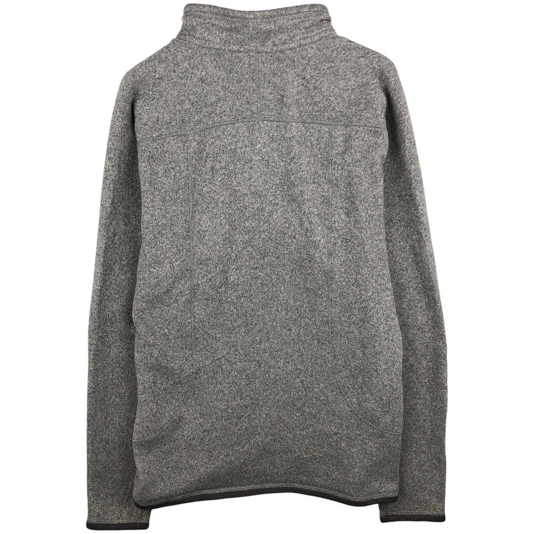 Patagonia Better Sweater Pullover 25521FA14 Half-Zip Fleece Pullover, Men's Size L polyester gray type Vintage Second Hand