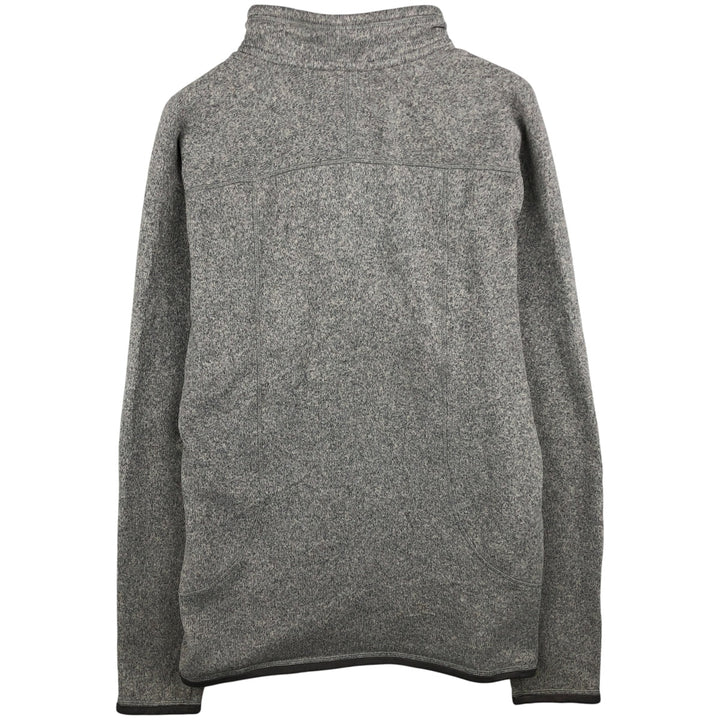 Patagonia Better Sweater Pullover 25521FA14 Half-Zip Fleece Pullover, Men's Size L polyester gray type Vintage Second Hand