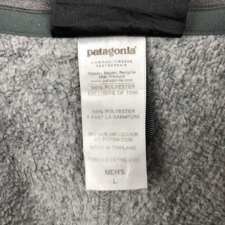 Patagonia Better Sweater Pullover 25521FA14 Half-Zip Fleece Pullover, Men's Size L polyester gray type Vintage Second Hand
