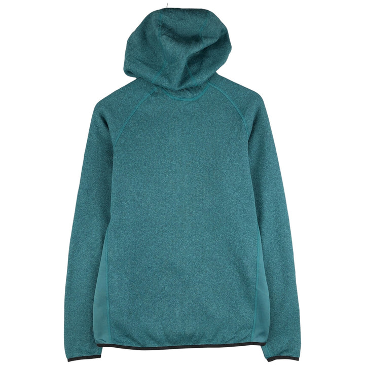 Patagonia Performance Better Sweater Hoody 25960FA19 Fleece Full-Zip Hoodie, Men's Size Medium polyester Emerald green Vintage Second Hand