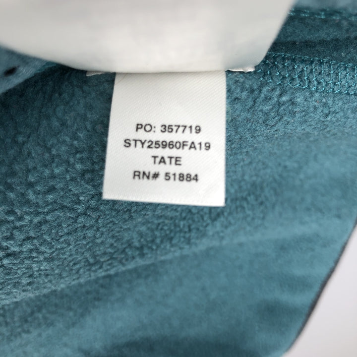 Patagonia Performance Better Sweater Hoody 25960FA19 Fleece Full-Zip Hoodie, Men's Size Medium polyester Emerald green Vintage Second Hand
