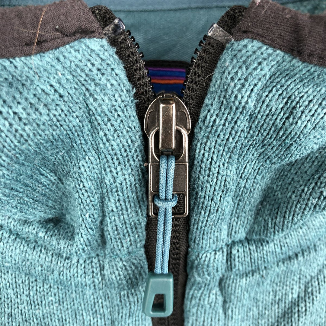 Patagonia Performance Better Sweater Hoody 25960FA19 Fleece Full-Zip Hoodie, Men's Size Medium polyester Emerald green Vintage Second Hand