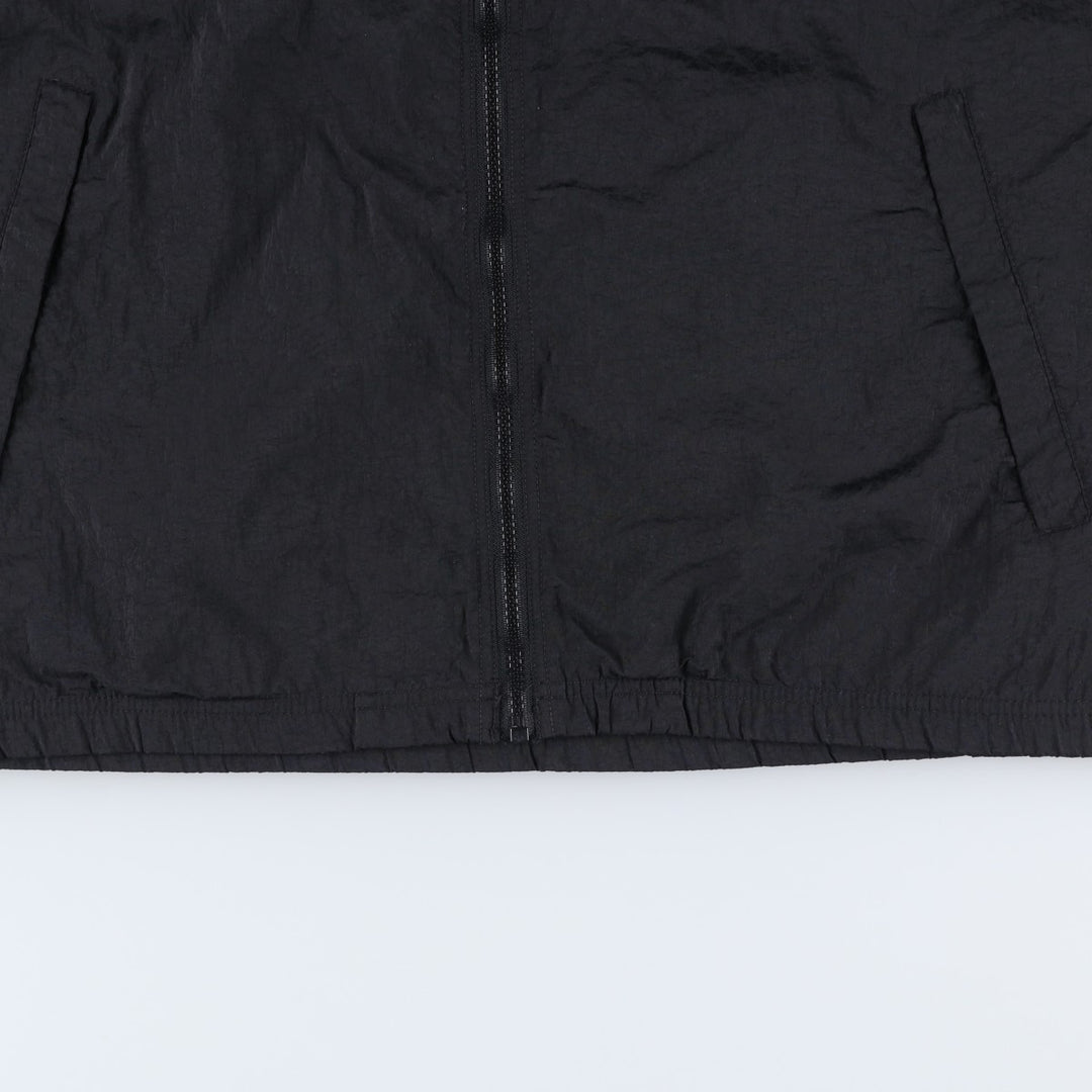 90s-00'S Reebok Back Logo Nylon Jacket, Men's Size L Nylon black type Vintage Second Hand