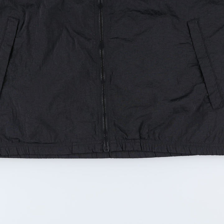90s-00'S Reebok Back Logo Nylon Jacket, Men's Size L Nylon black type Vintage Second Hand