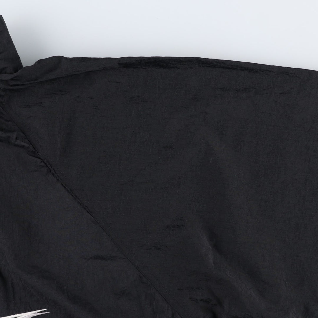 90s-00'S Reebok Back Logo Nylon Jacket, Men's Size L Nylon black type Vintage Second Hand