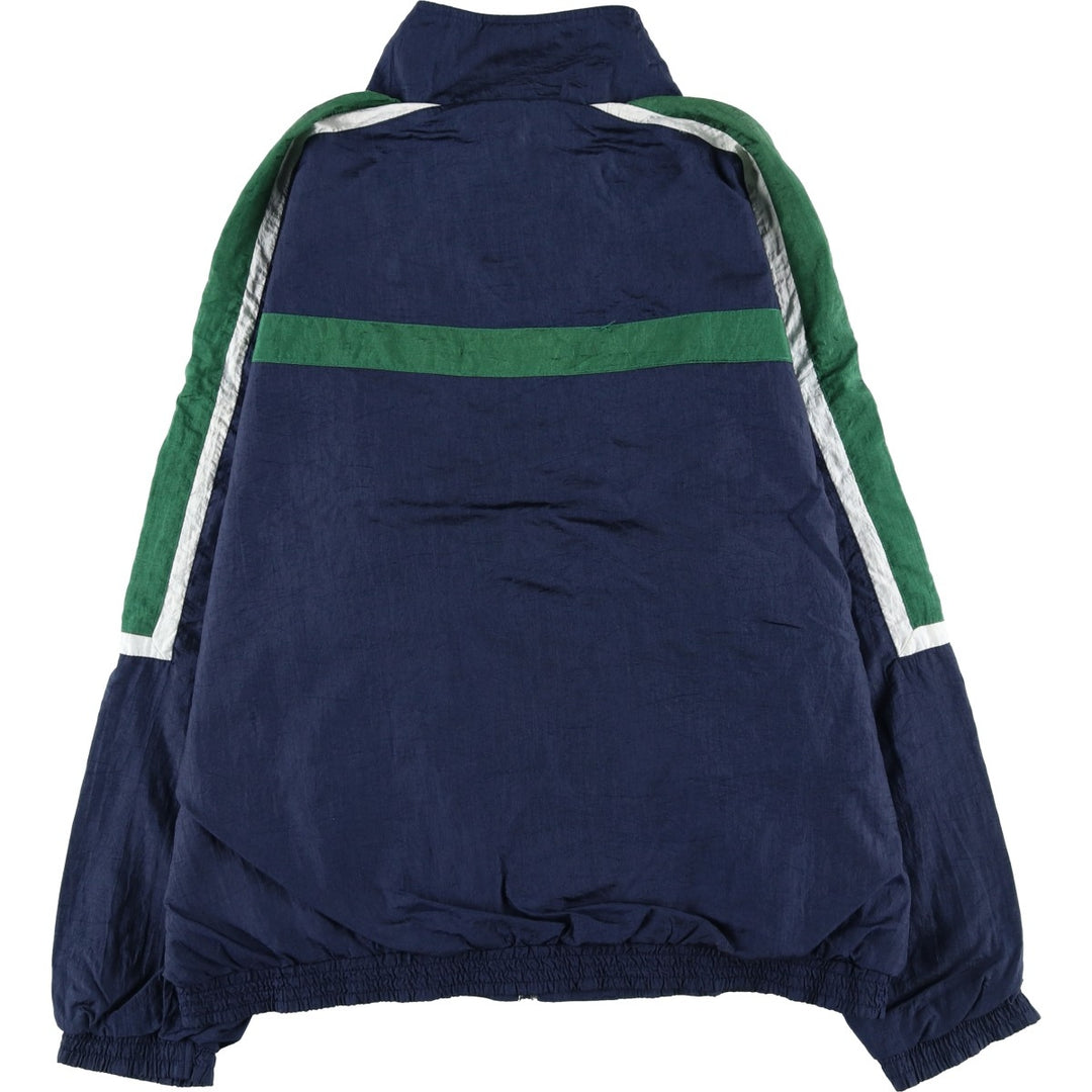 90s-00'S Reebok windbreaker, men's size XL unclear navy blue type Vintage Second Hand