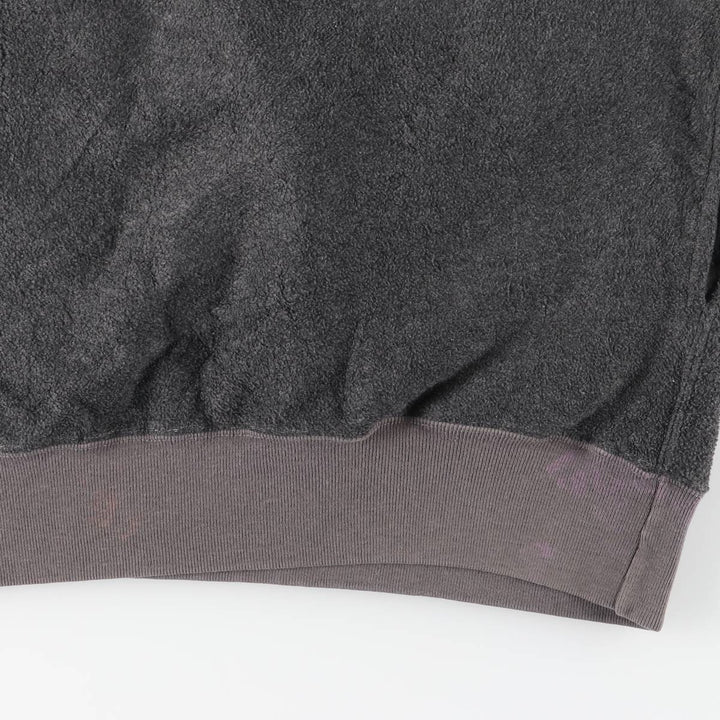 Ralph Lauren POLO by Ralph Lauren Half-Zip Fleece Pullover, Men's Size L polyester gray type Vintage Second Hand
