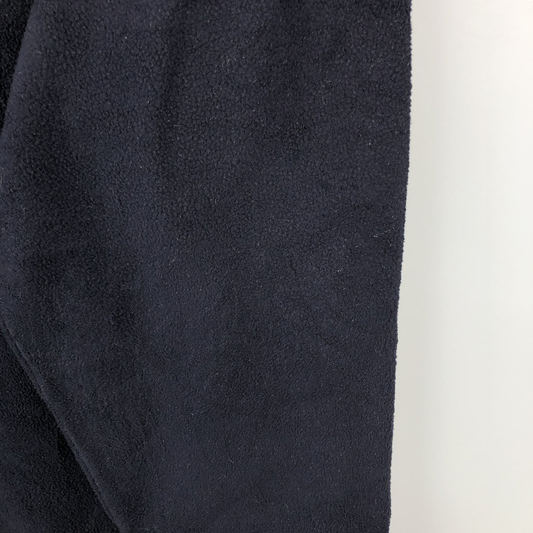 Ralph Lauren CHAPS fleece jacket, men's size XL polyester navy blue type Vintage Second Hand