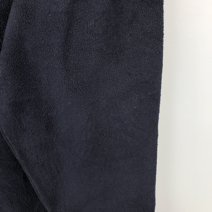 Ralph Lauren CHAPS fleece jacket, men's size XL polyester navy blue type Vintage Second Hand