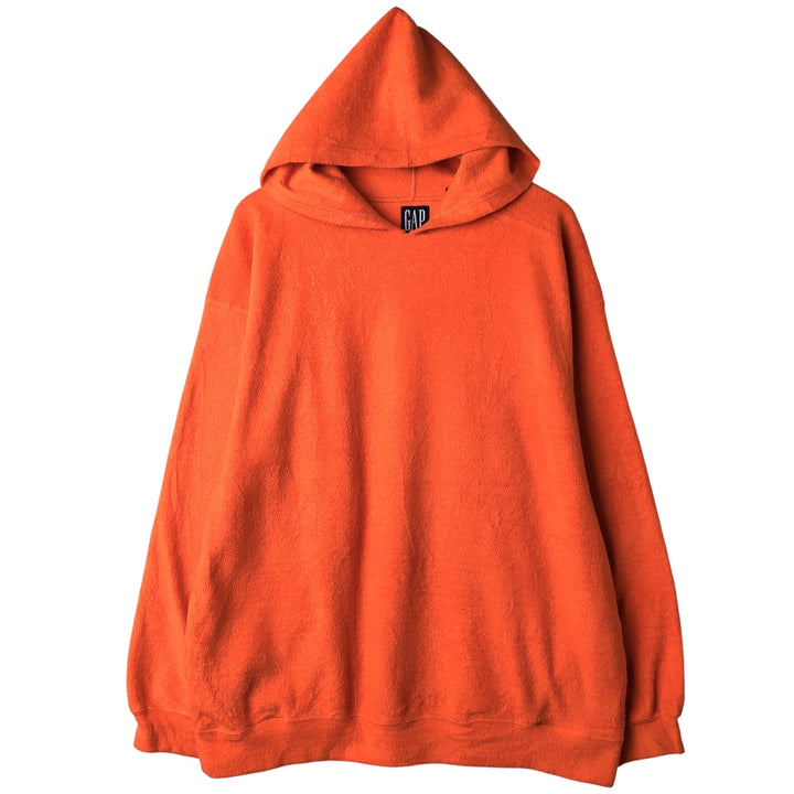 90'S GAP Old Gap Fleece Pullover Hoodie, Men's XL, Vintage polyester orange type Vintage Second Hand