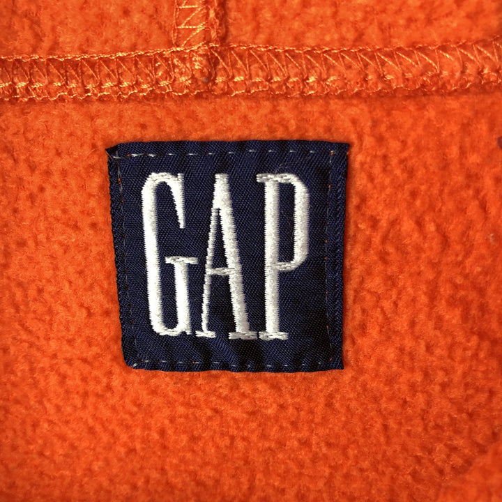 90'S GAP Old Gap Fleece Pullover Hoodie, Men's XL, Vintage polyester orange type Vintage Second Hand