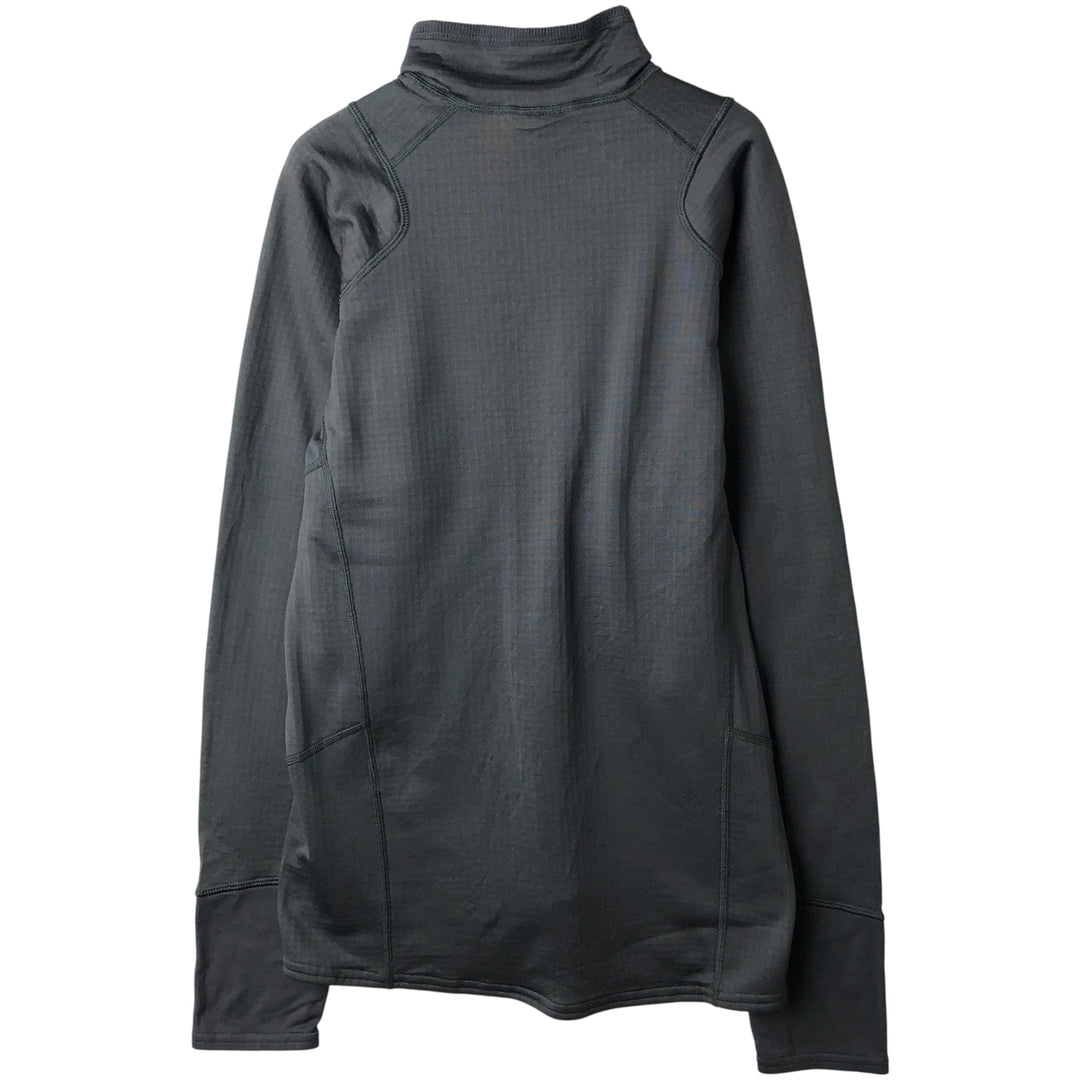 Patagonia Regulator R1 Full-Zip Fleece Jacket (40127FA13), Men's Size Medium polyester gray type Vintage Second Hand