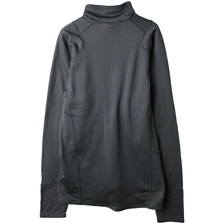 Patagonia Regulator R1 Full-Zip Fleece Jacket (40127FA13), Men's Size Medium polyester gray type Vintage Second Hand