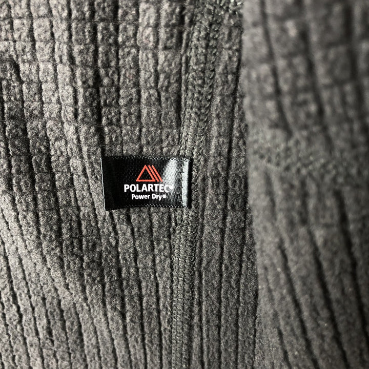 Patagonia Regulator R1 Full-Zip Fleece Jacket (40127FA13), Men's Size Medium polyester gray type Vintage Second Hand