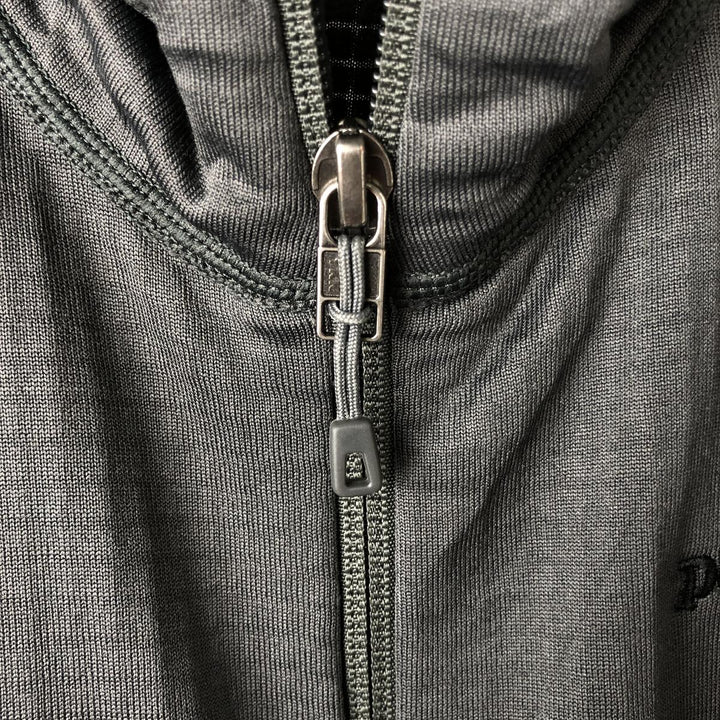 Patagonia Regulator R1 Full-Zip Fleece Jacket (40127FA13), Men's Size Medium polyester gray type Vintage Second Hand