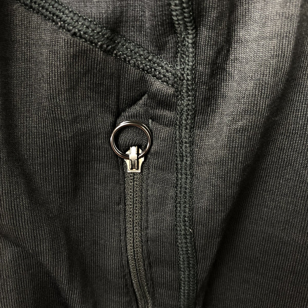 Patagonia Regulator R1 Full-Zip Fleece Jacket (40127FA13), Men's Size Medium polyester gray type Vintage Second Hand