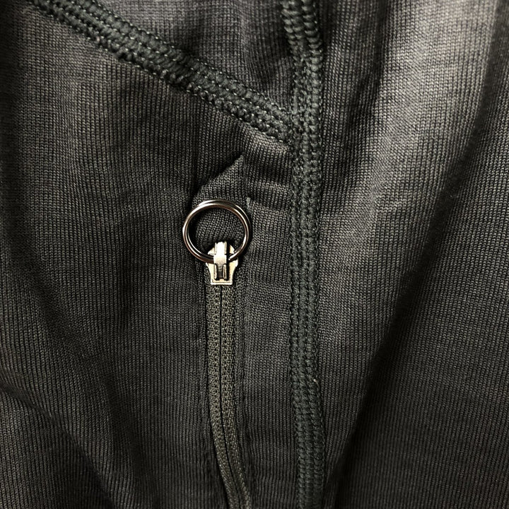 Patagonia Regulator R1 Full-Zip Fleece Jacket (40127FA13), Men's Size Medium polyester gray type Vintage Second Hand