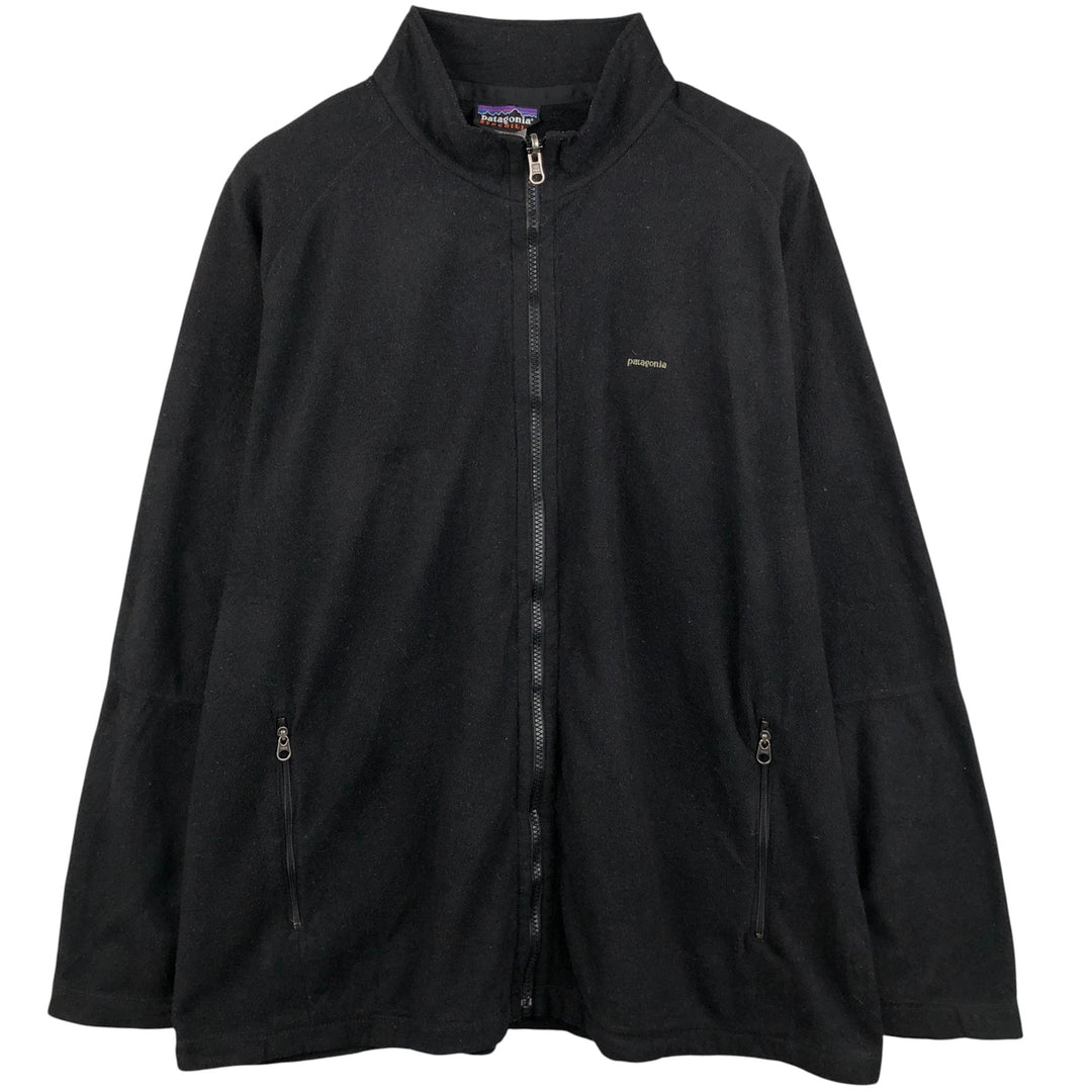 2000'S Patagonia Synchilla El Cap Fleece Jacket (25295F4), Men's XL polyester black type Vintage Second Hand