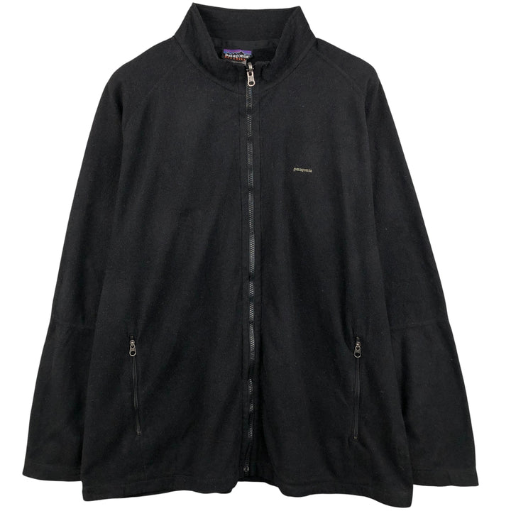 2000'S Patagonia Synchilla El Cap Fleece Jacket (25295F4), Men's XL polyester black type Vintage Second Hand