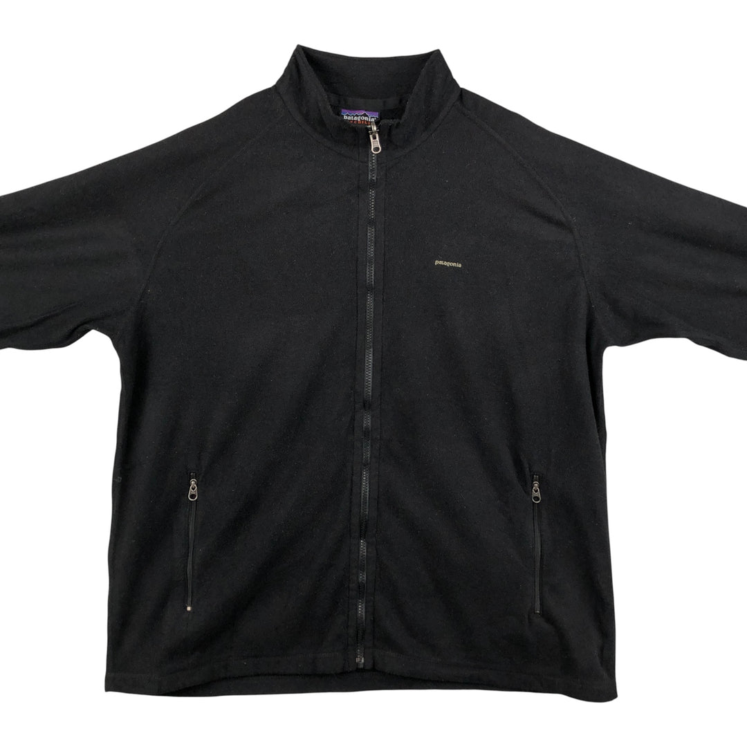2000'S Patagonia Synchilla El Cap Fleece Jacket (25295F4), Men's XL polyester black type Vintage Second Hand