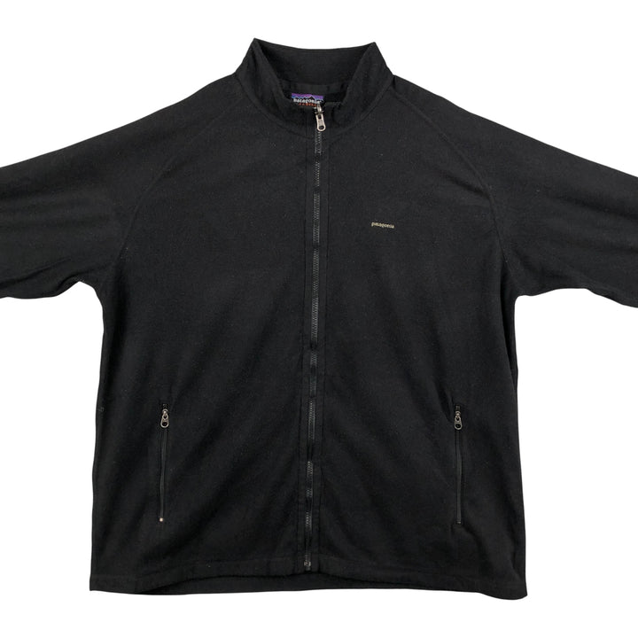 2000'S Patagonia Synchilla El Cap Fleece Jacket (25295F4), Men's XL polyester black type Vintage Second Hand