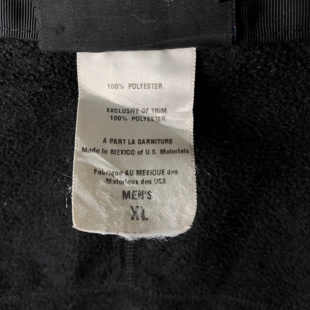 2000'S Patagonia Synchilla El Cap Fleece Jacket (25295F4), Men's XL polyester black type Vintage Second Hand