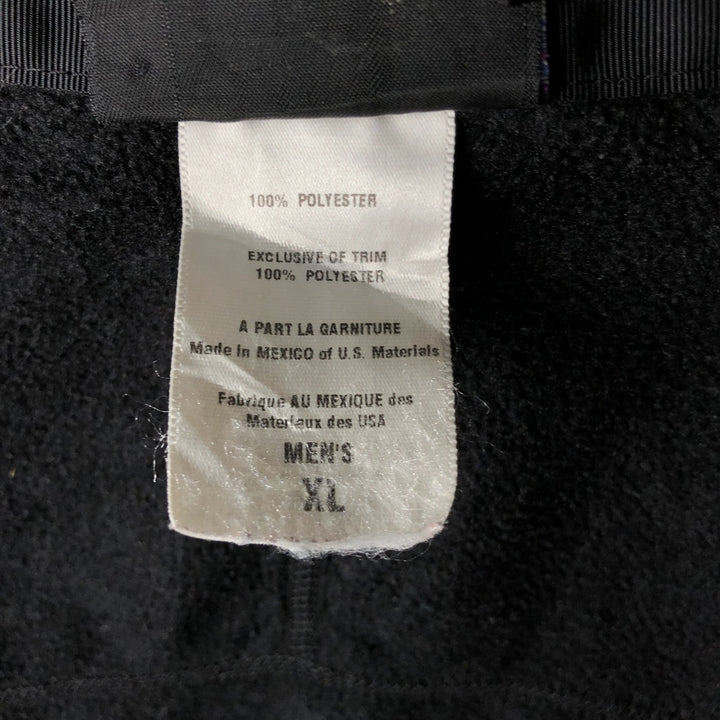 2000'S Patagonia Synchilla El Cap Fleece Jacket (25295F4), Men's XL polyester black type Vintage Second Hand