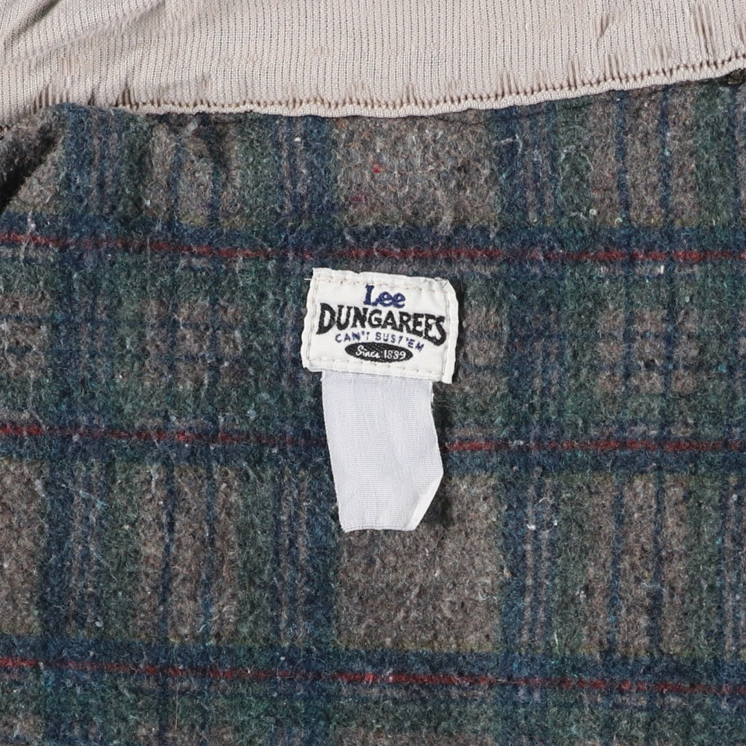 Vintage 90'S Lee DUNGAREES denim jacket, size XL, men's unclear blue type Vintage Second Hand