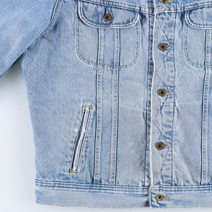 Vintage 90'S Lee DUNGAREES denim jacket, size XL, men's unclear blue type Vintage Second Hand
