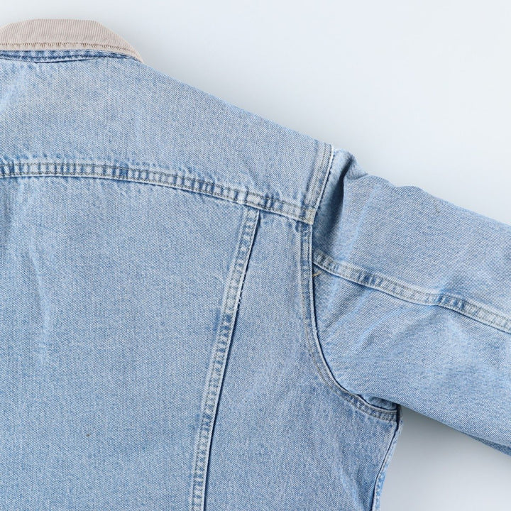 Vintage 90'S Lee DUNGAREES denim jacket, size XL, men's unclear blue type Vintage Second Hand
